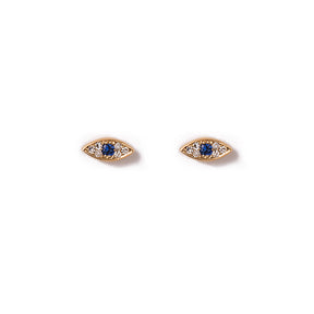 Evil Eye Diamond Earring
