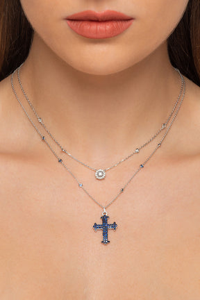 Gold and diamond necklace. Anatol necklace. Diamond necklace. Κολιέ χρυσό. Κολιέ με μπριγιάν. Κολιέ με διαμάντια.