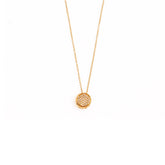 Diamond Circle Necklace