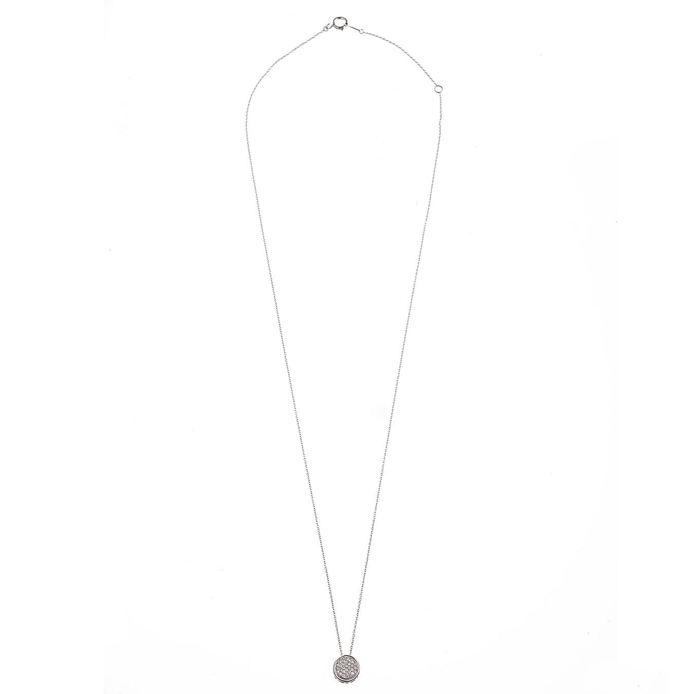 Diamond Circle Necklace