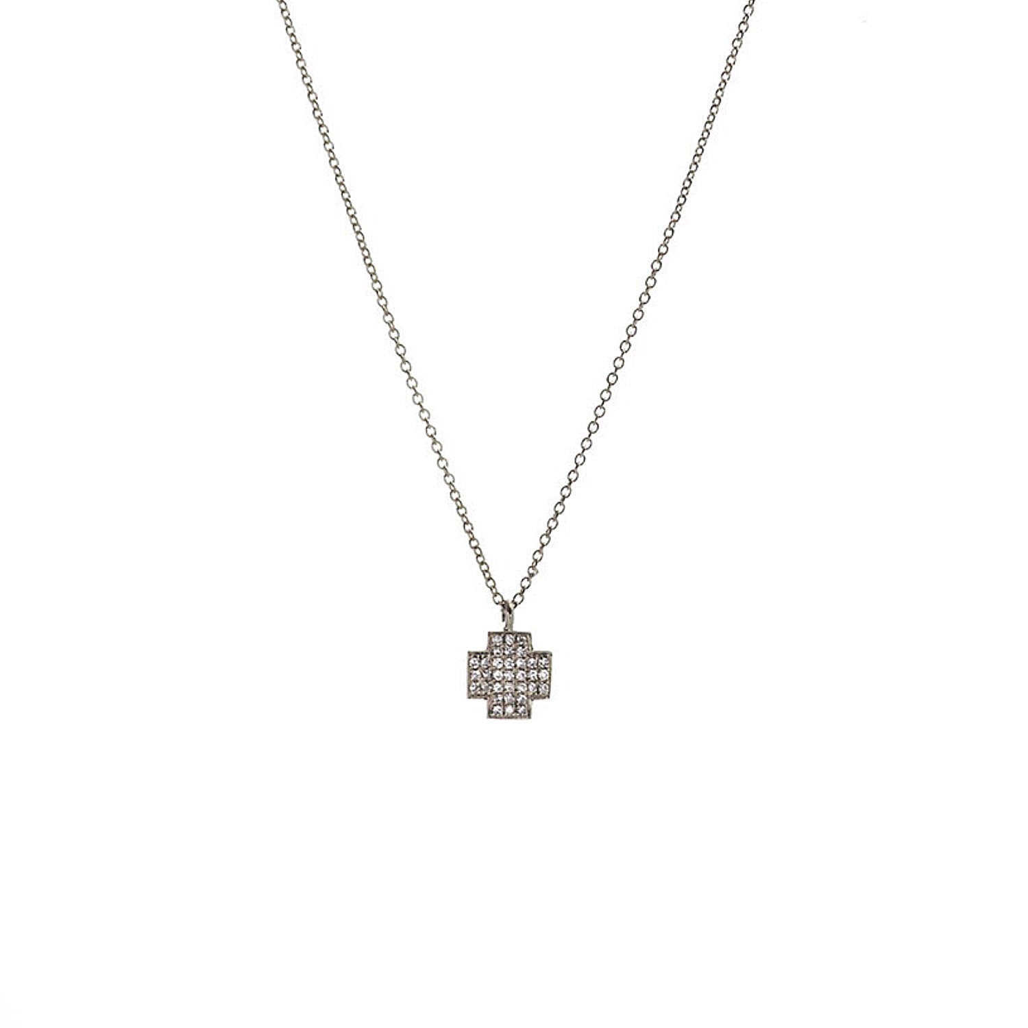 Diamond Cross. Gold and diamond cross. Cross for christening. Cross for baptism. Fine jewellery. Anatol jewellery. Χρυσά κοσμήματα. Κοσμήματα Κηφισιά. Σταυρός χρυσός. Σταυρός με διαμάντια. Βαφτιστικός σταυρός. Σταυρός για βάφτιση.  Σταυρός με μπριγιάν. 