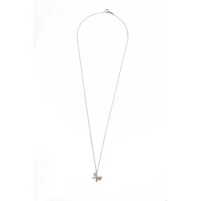 Diamond Bow Necklace