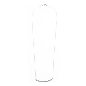 Diamond Bar Necklace