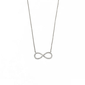 Diamond Infinity Necklace