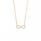 Diamond Infinity Necklace