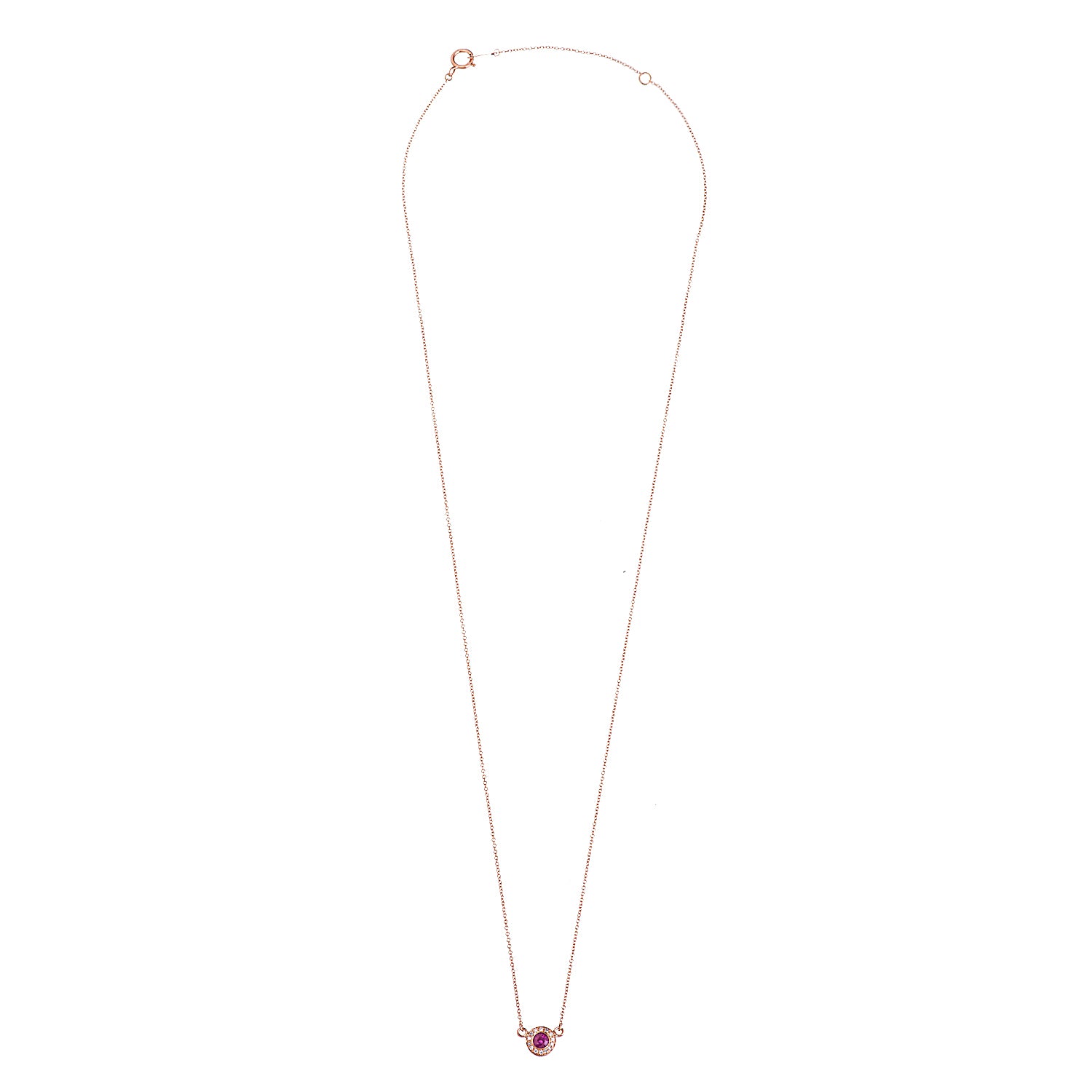 Diamond and Ruby Necklace