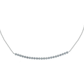 Symbol necklace. Diamond Bar Necklace. Gift necklace. Gold necklace. Diamond necklace. Precious stone necklace. Rose gold necklace. Chain necklace. High end necklace. Anatol jewelry. Fine jewelry. Golden Hall. Kifissia. Κολιέ Χρυσό. Διαμαντένιο κολιέ. Κολιέ δώρο. Diamond Bar Necklace.