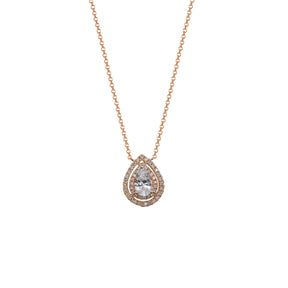 Sapphire and Diamond Necklace