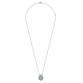 Sapphire and Diamond Necklace