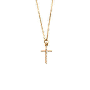 Diamond Cross Necklace