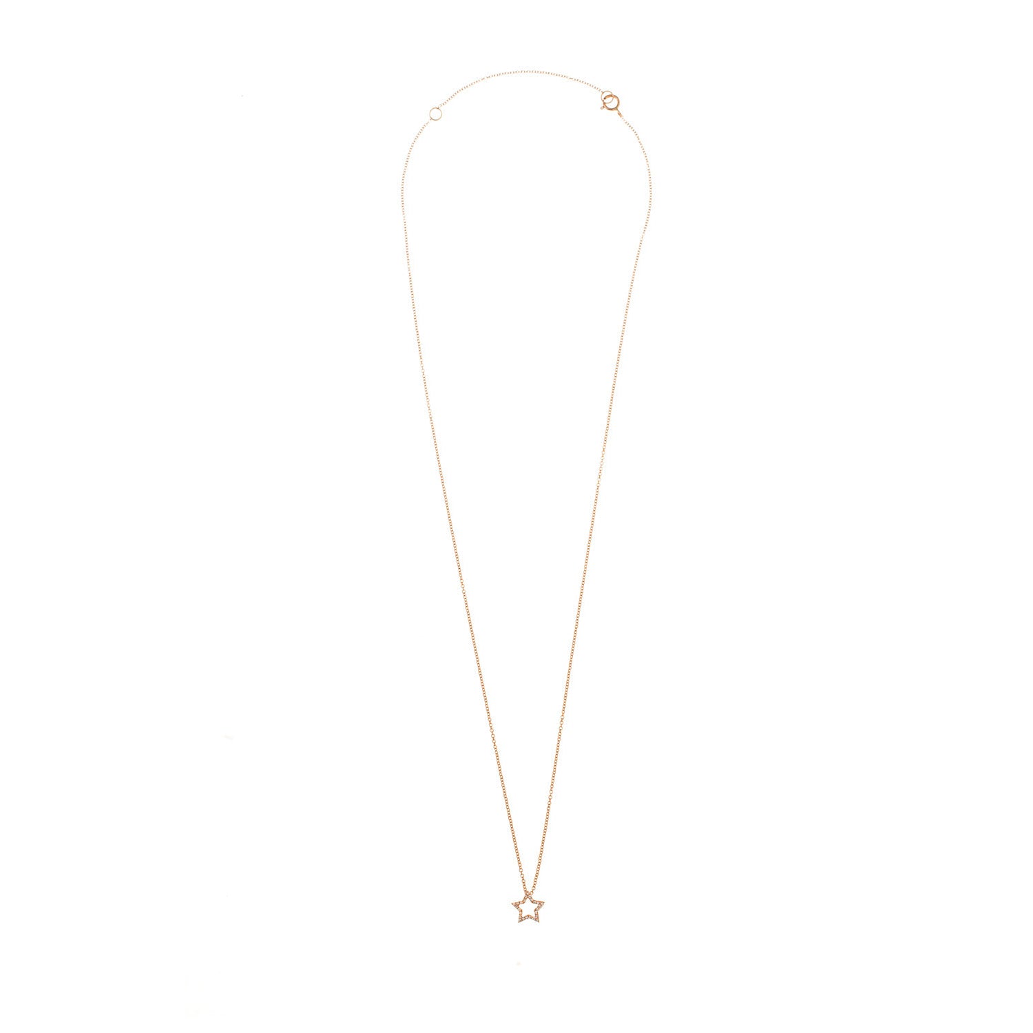 Diamond Star Necklace