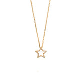 Diamond Star Necklace