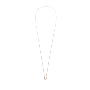 Diamond Horse Shoe Necklace