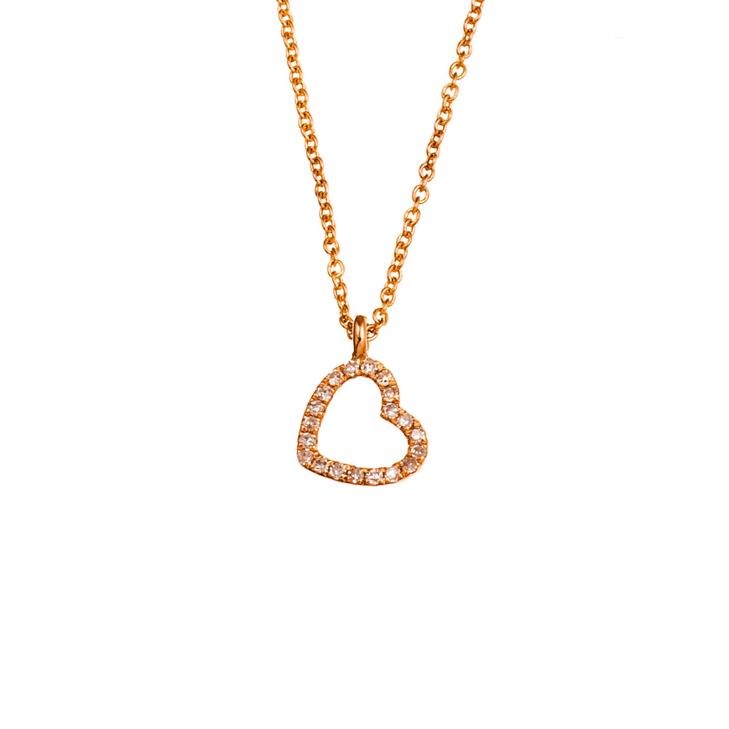 Diamond Heart Necklace