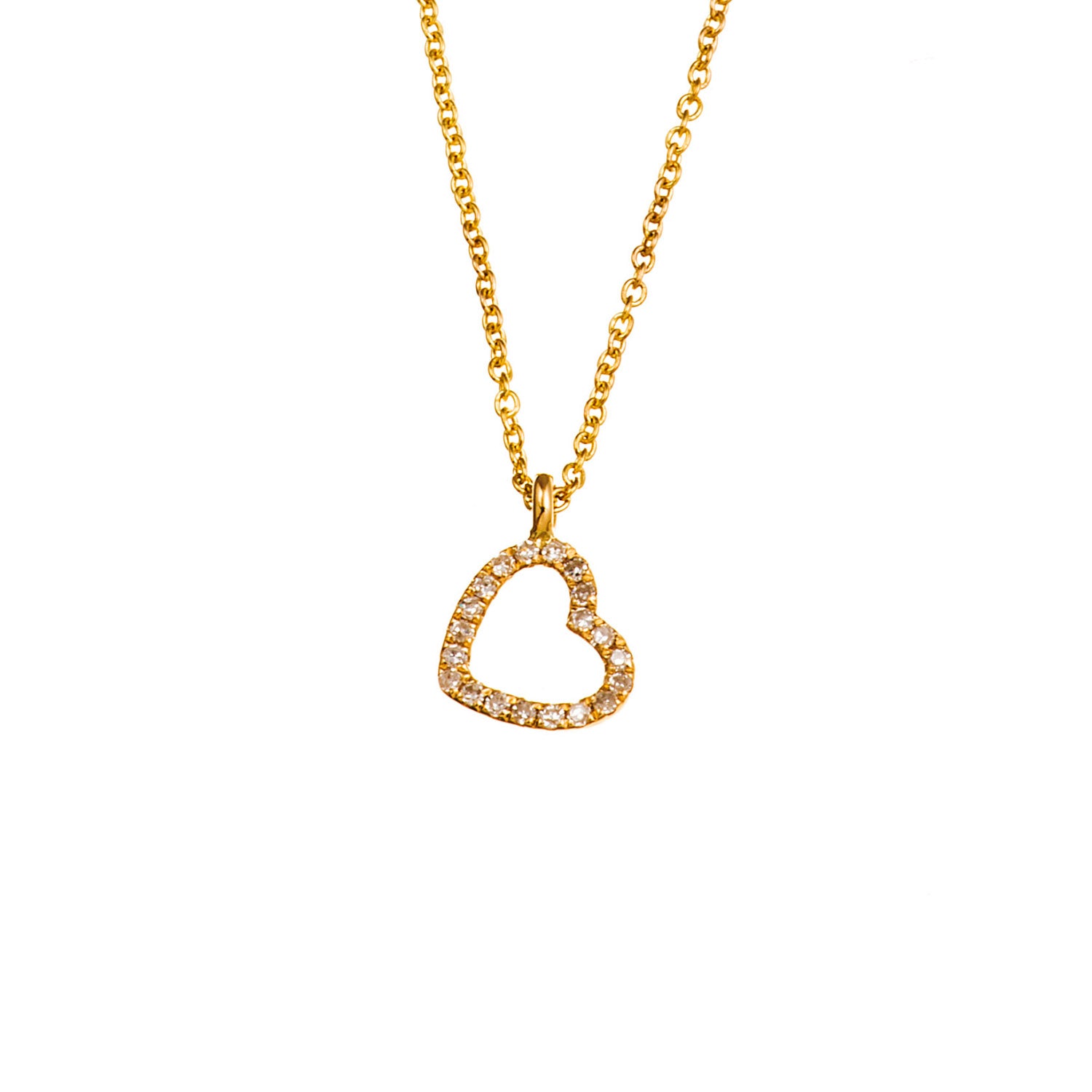 Diamond Heart Necklace