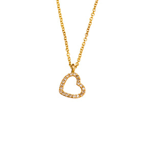 Diamond Heart Necklace