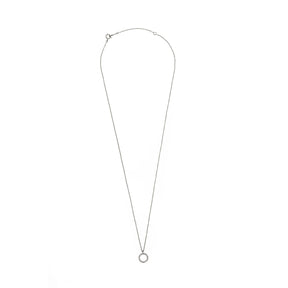 Diamond Circle Necklace