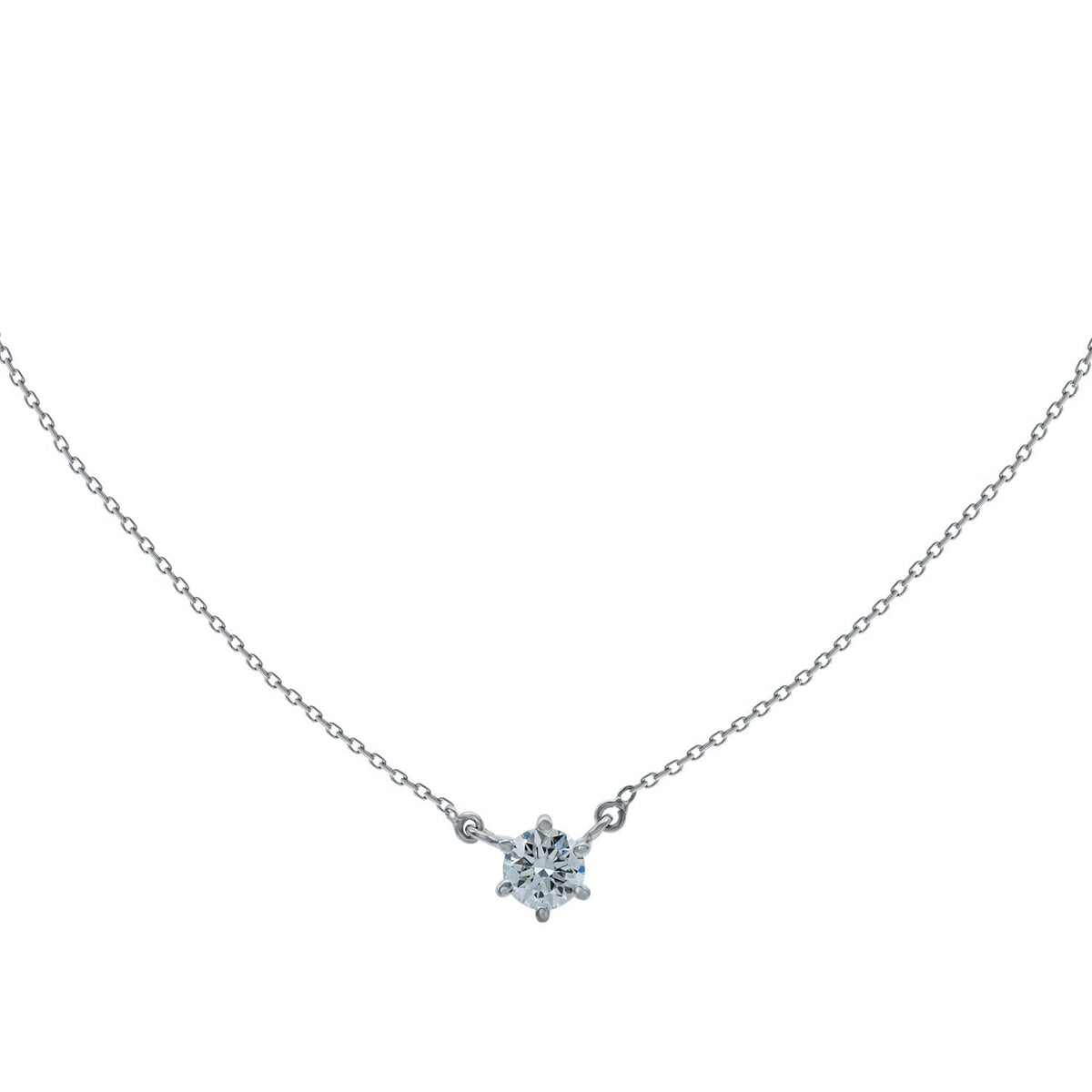 0.30CT, E, VVS1 Diamond Necklace