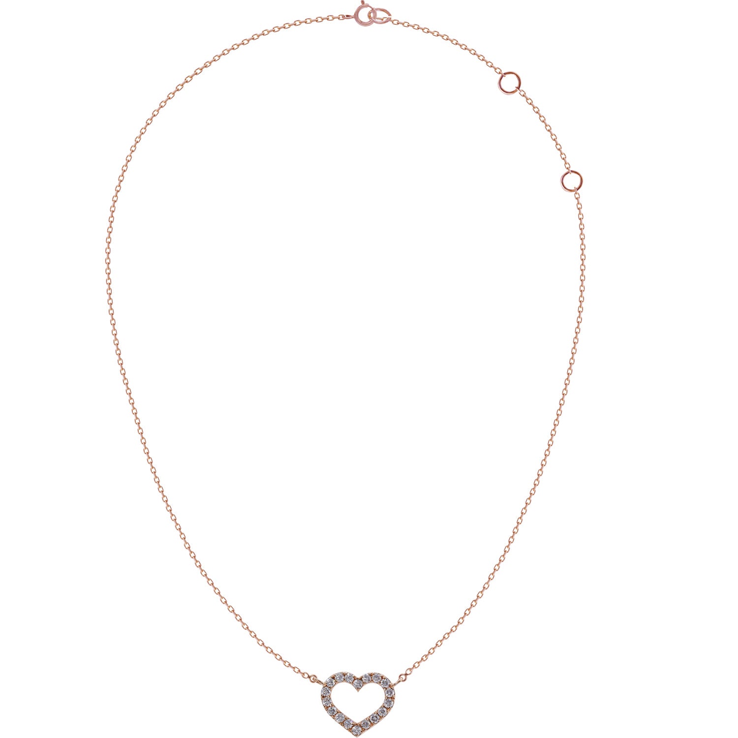 Diamond Heart Necklace