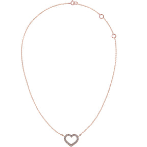 Diamond Heart Necklace
