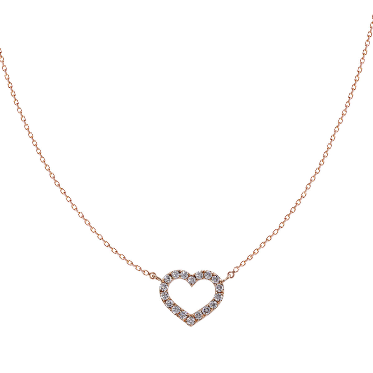 Diamond Heart Necklace