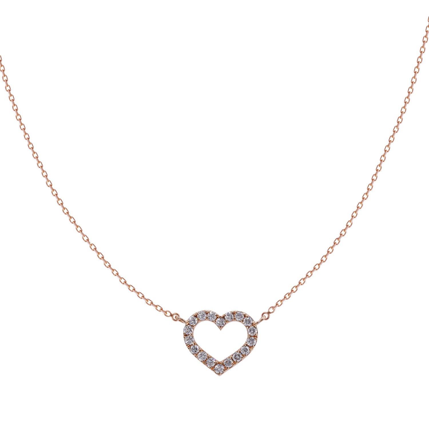 Diamond Heart Necklace