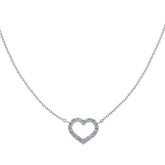 Diamond Heart Necklace