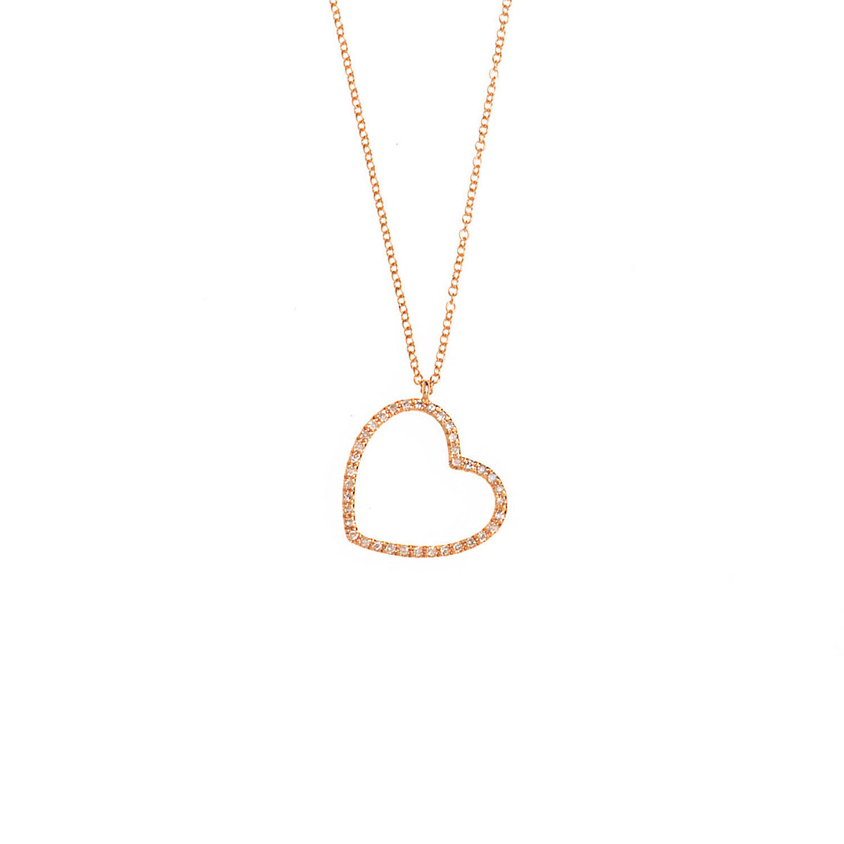 Diamond Heart Necklace