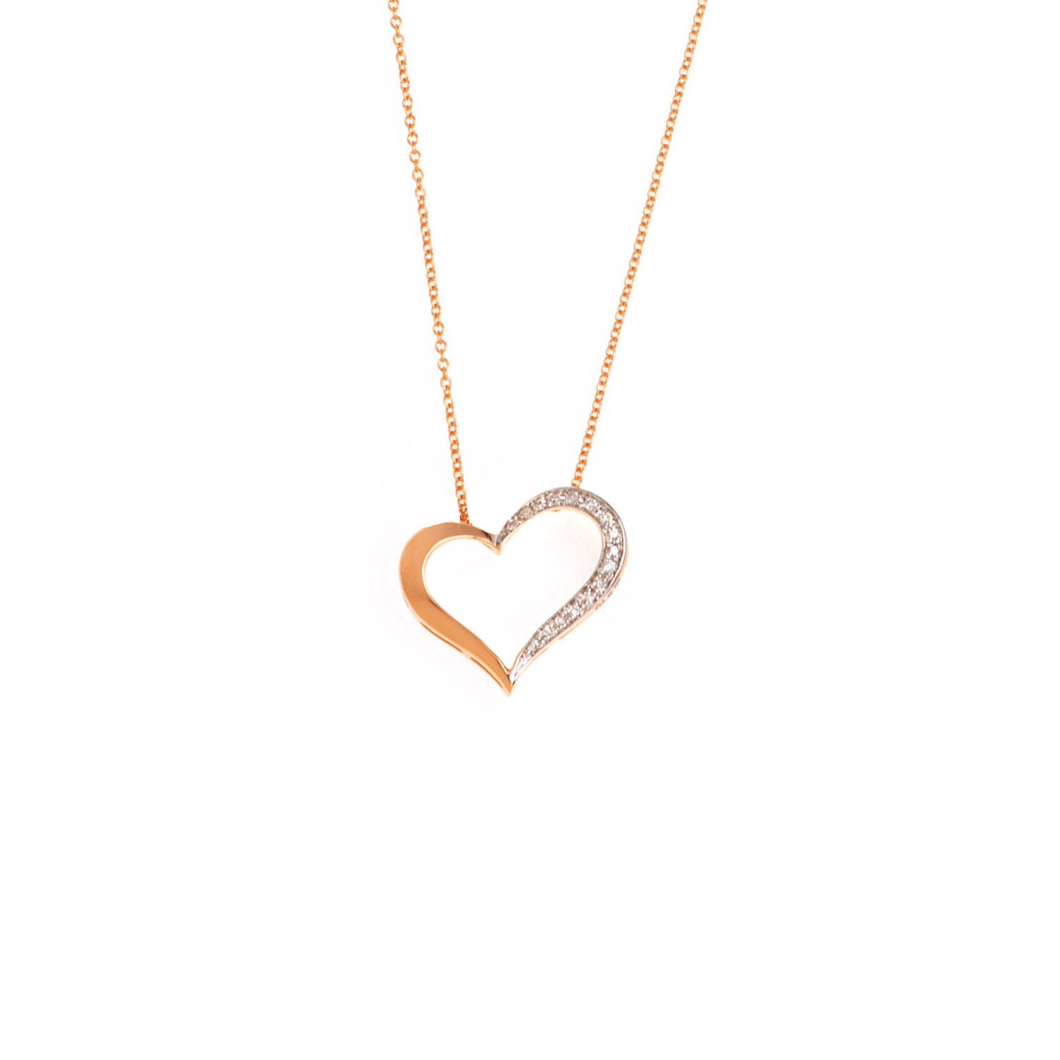 Diamond Heart Necklace