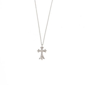 Diamond Cross. Gold and diamond cross. Cross for christening. Cross for baptism. Fine jewellery. Anatol jewellery. Χρυσά κοσμήματα. Κοσμήματα Κηφισιά. Σταυρός χρυσός. Σταυρός με διαμάντια. Βαφτιστικός σταυρός. Σταυρός για βάφτιση.  Σταυρός με μπριγιάν. 