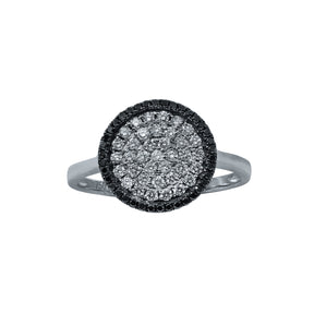 In and Out Chevalier Ring