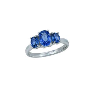 Oval Sapphire Ring