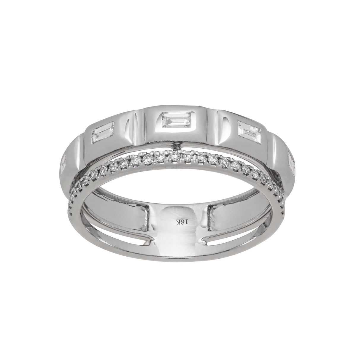 Gold and diamond ring. Eternity ring. Diamond wedding band. Diamond eternity ring. Anatol jewellery. Golden Hall. Fine jewellery. Χρυσά κοσμήματα. Κοσμήματα Κηφισιά. Βέρες γάμου. Διαμαντένια βέρα. Βέρα με διαμάντια. Δαχτυλίδι σειρέ με μπριγιάν. Σειρέ δαχτυλίδι με διαμάντια. 