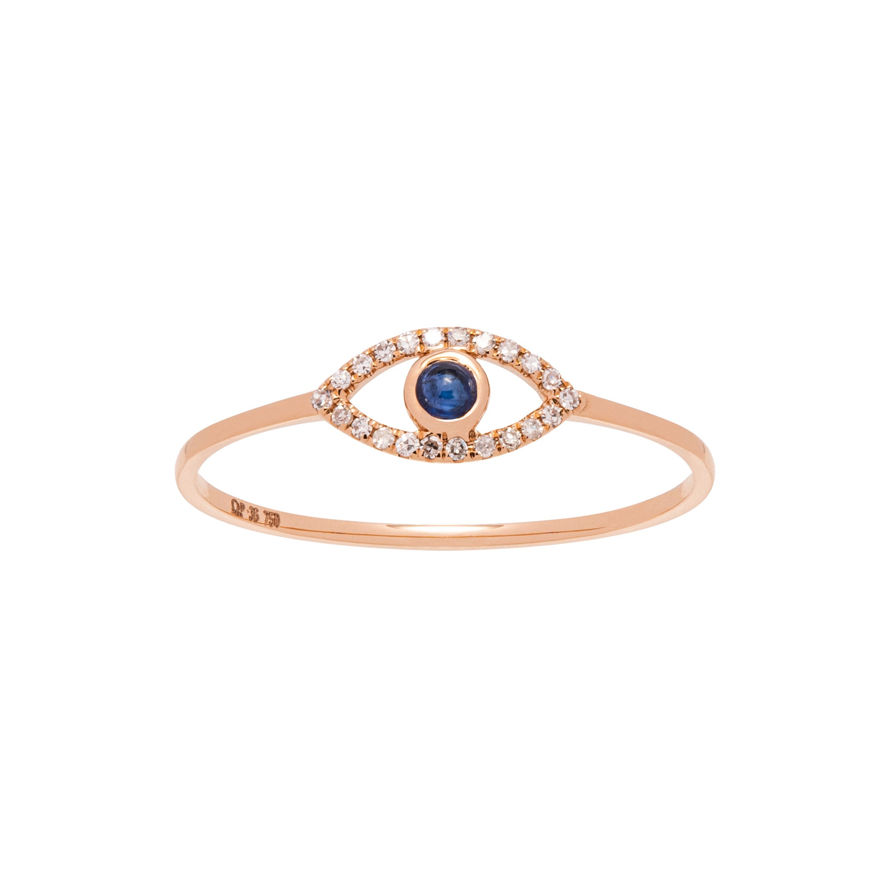 Evil Eye Ring. Diamond eye ring. Sapphire eye ring. Evil eye.