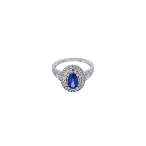 Sapphire Ring. Diamond and sapphire ring. Precious stone ring. High end ring. Anatol jewelry. Fine jewelry. Golden Hall. Kifissia. Vivid blue sapphire. Fine jewelry. Ring. Engagement ring. Royal blue ring. Athens. Δαχτυλίδι με διαμάντια. Δαχτυλίδι με μπλε ζαφείρι. Δαχτυλίδι κόσμημα. Καλό δαχτυλίδι. Κοσμήματα. 